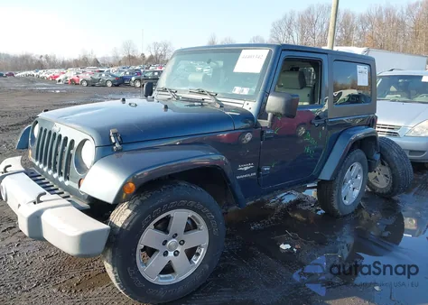2008 Jeep Wrangler Sahara from USA, damaged, VIN 1J4FA54138L584549